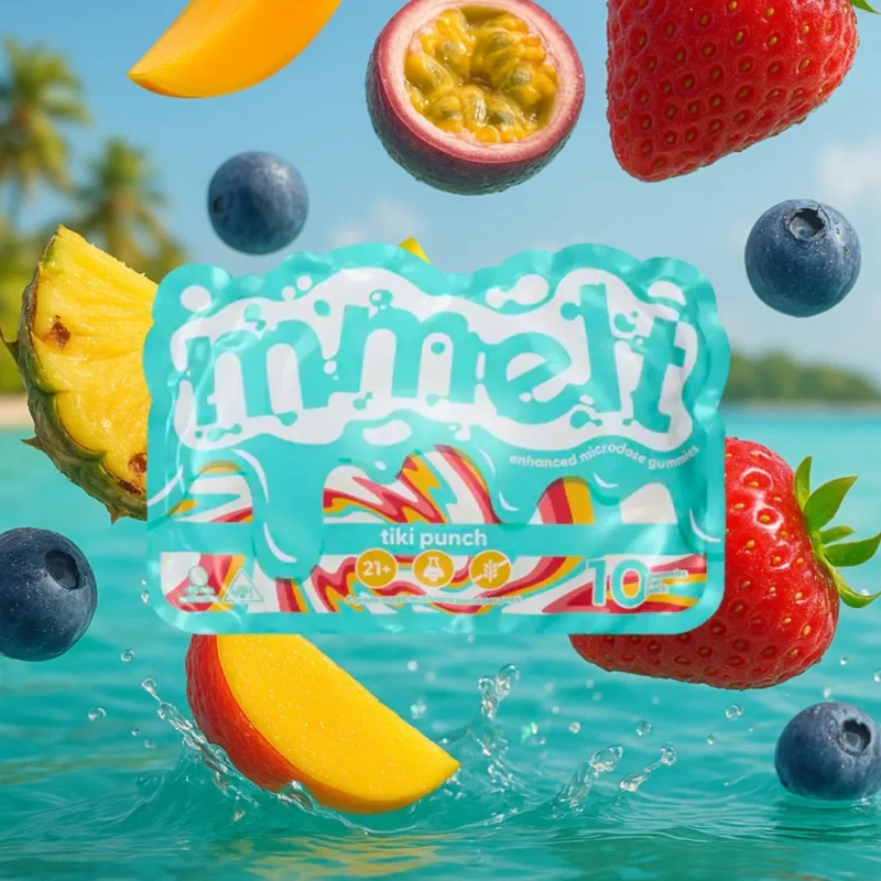 MMELT MUSHROOM GUMMIES__Tiki_punch