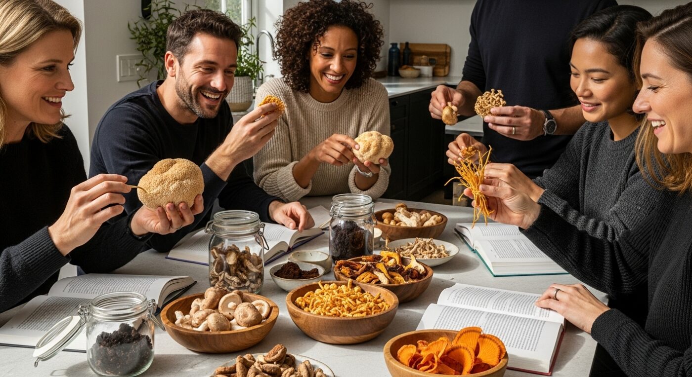 wellness mushrooms, natural supplements, healthy lifestyle