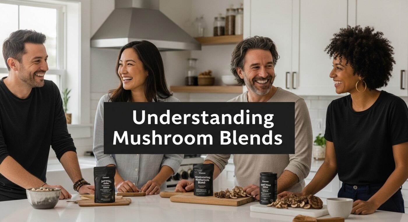 mushroom blends explained, health benefits
